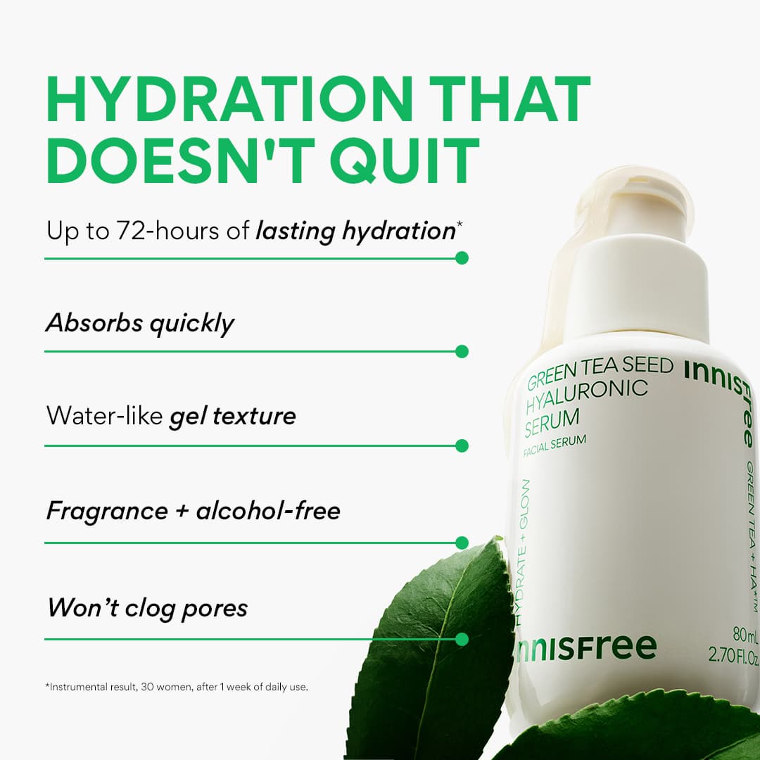 Innisfree Green Tea Seed Serum benefits