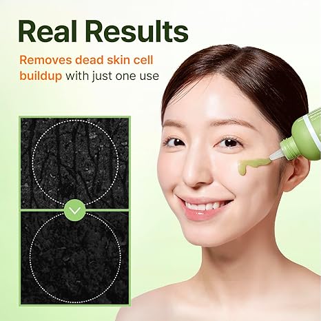 Centellian24 Matcha Peeling Gel application