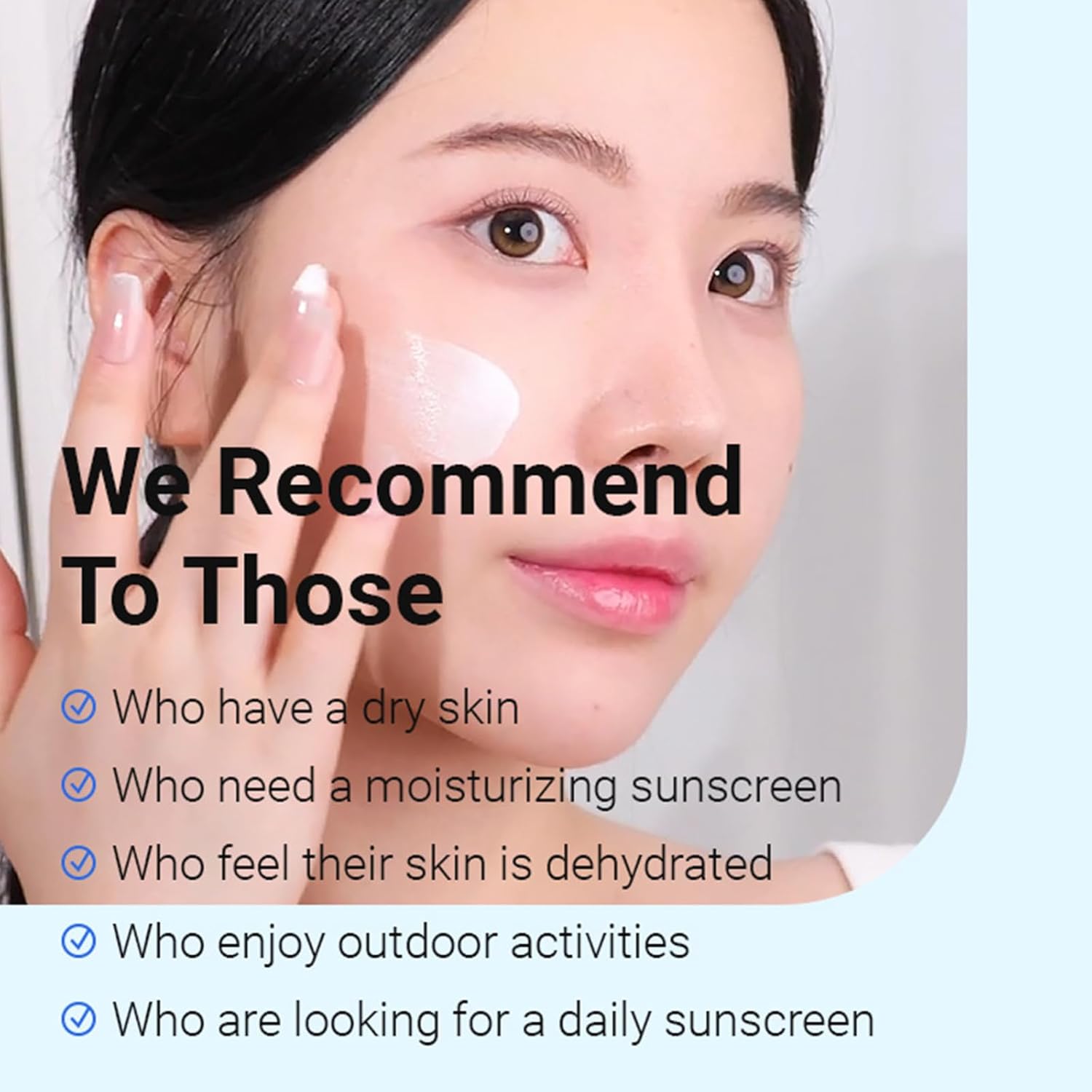 ISNTREE Hyaluronic Acid Watery Sun Gel SPF 50+ (50ml) - Hydrating Face Sunscreen