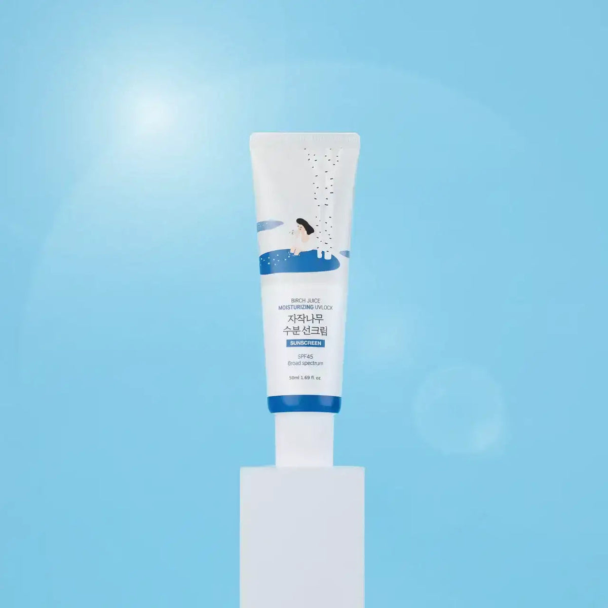 Round Lab Birch Juice Moisturizing Sunscreen front