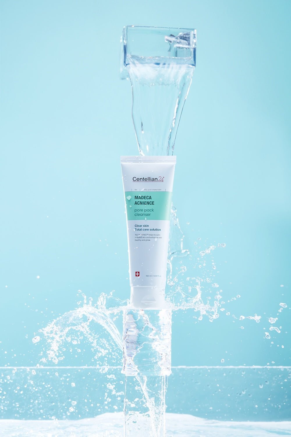 Acnience Pore Pack Cleanser application