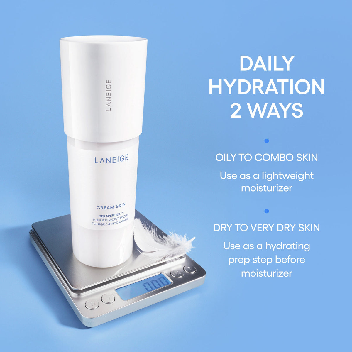 Laneige Cream Skin Refiner how to use
