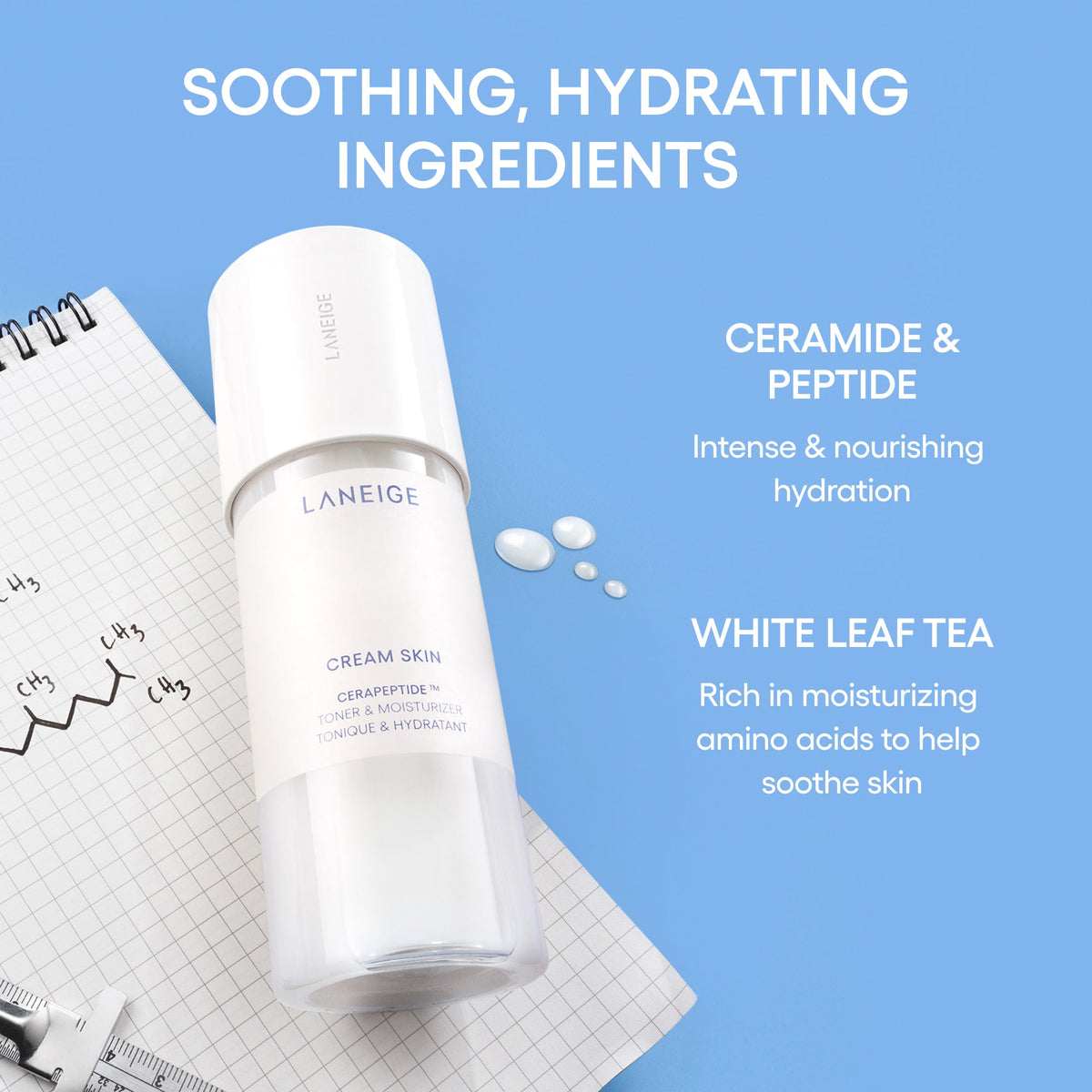 Laneige Cream Skin Refiner key ingredients