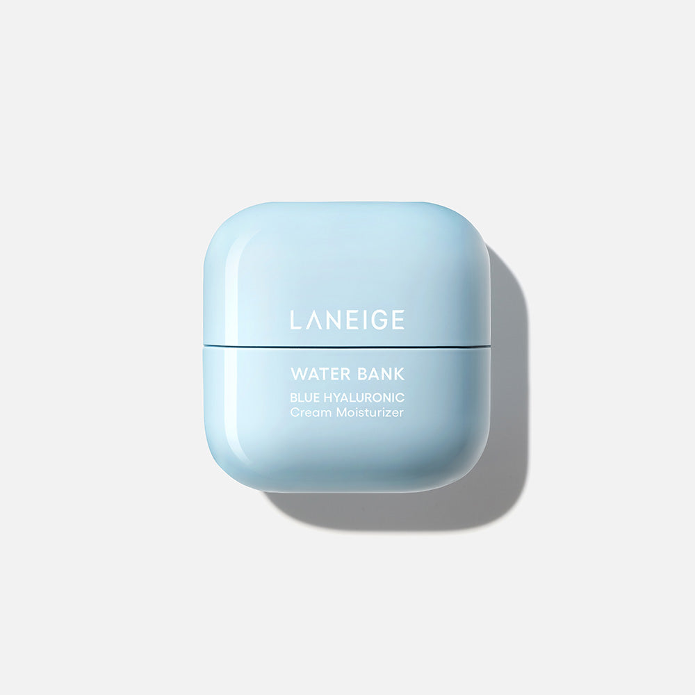 Laneige Water Bank Blue Hyaluronic Cream jar detail