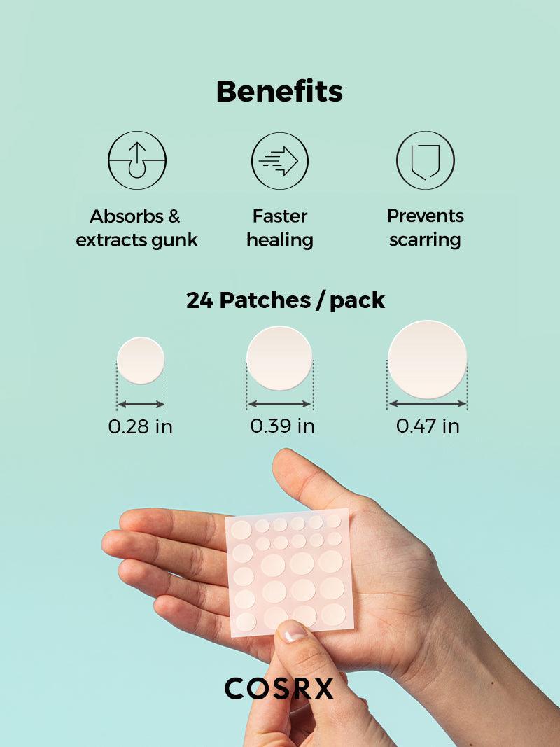 COSRX Acne Pimple Master Patch sheet detail