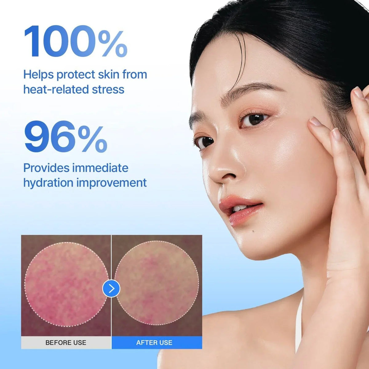Centellian24 Hydra Calming Cream application