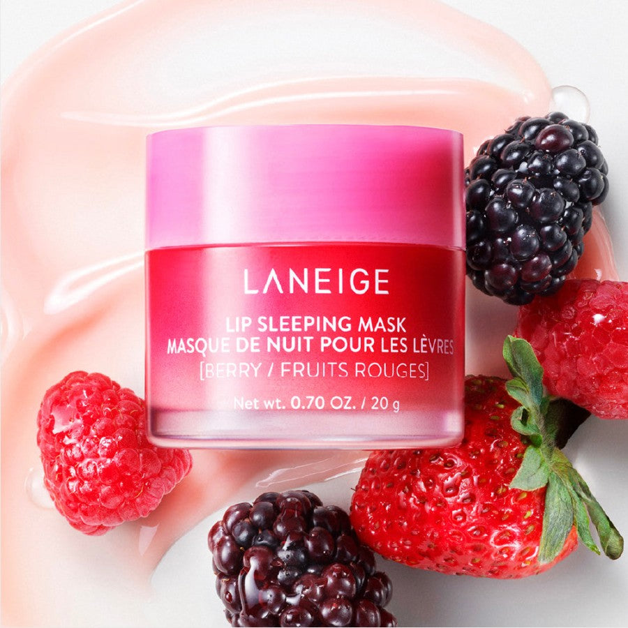 Laneige Lip Sleeping Mask Berry application