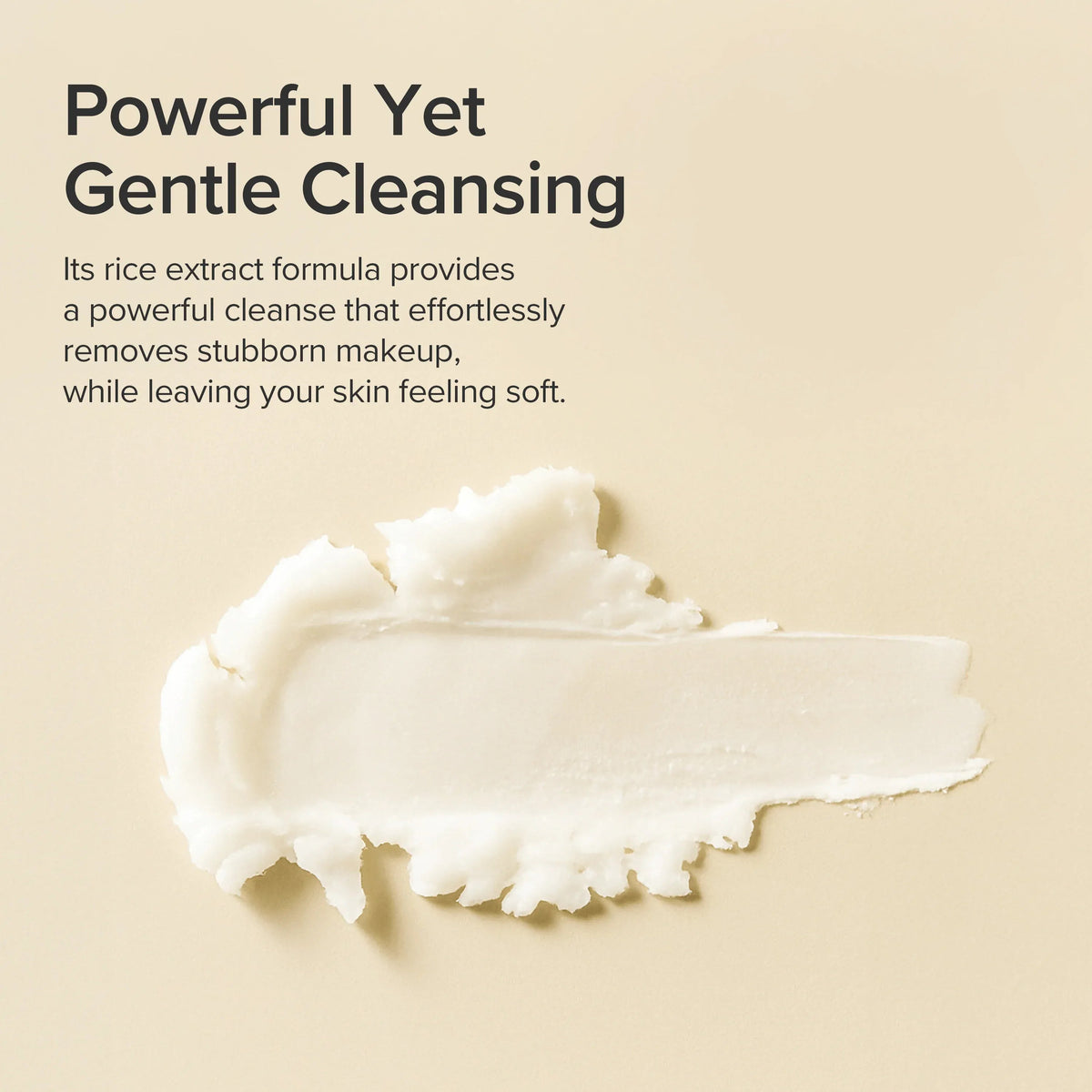 Beauty of Joseon Radiance Cleansing Balm balm-to-oil texture