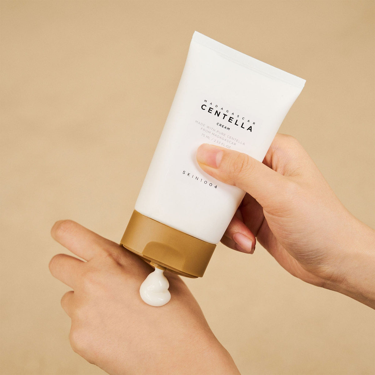 SKIN1004 Centella Cream application